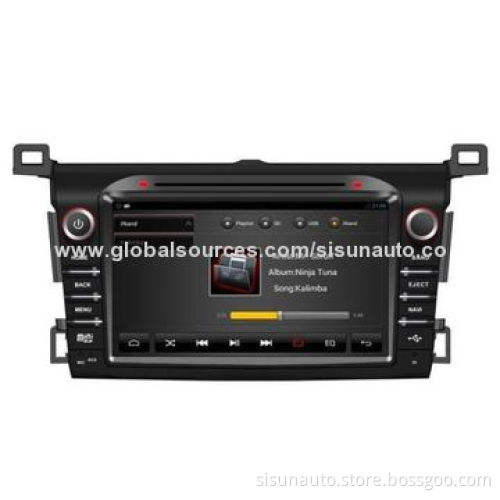 8" Android 4.1.1 OBD/OBD II 2 DIN 3G Wi-Fi Car GPS DVD Player for 2013 RAV 4, In-dash Radio Stereo